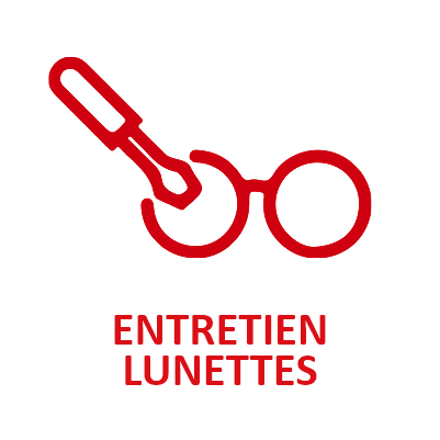 entretien lunettes